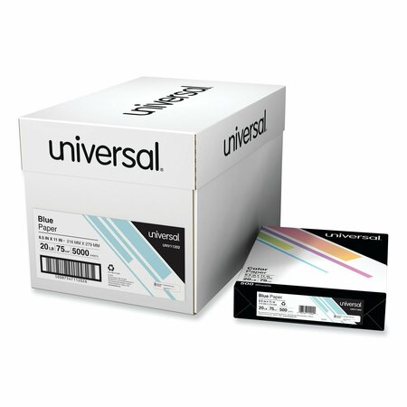 Universal Colored Paper, 20lb, 81/2x11, PK500 UNV11202
